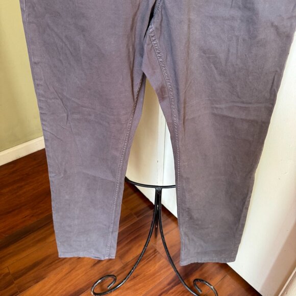 WALLIN BROS MEN PANT SIZE 33X29 DARK CHOCOLATE STRAIGHT STRETCH - Picture 4 of 5